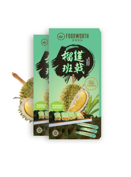 马来西亚釜翁班兰榴莲班戟